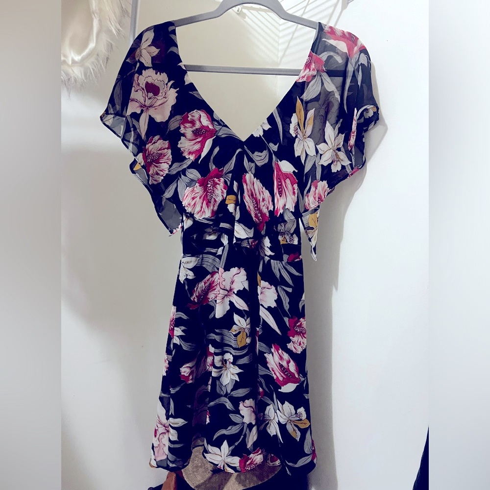 Francesca’s Floral Flowy Dress